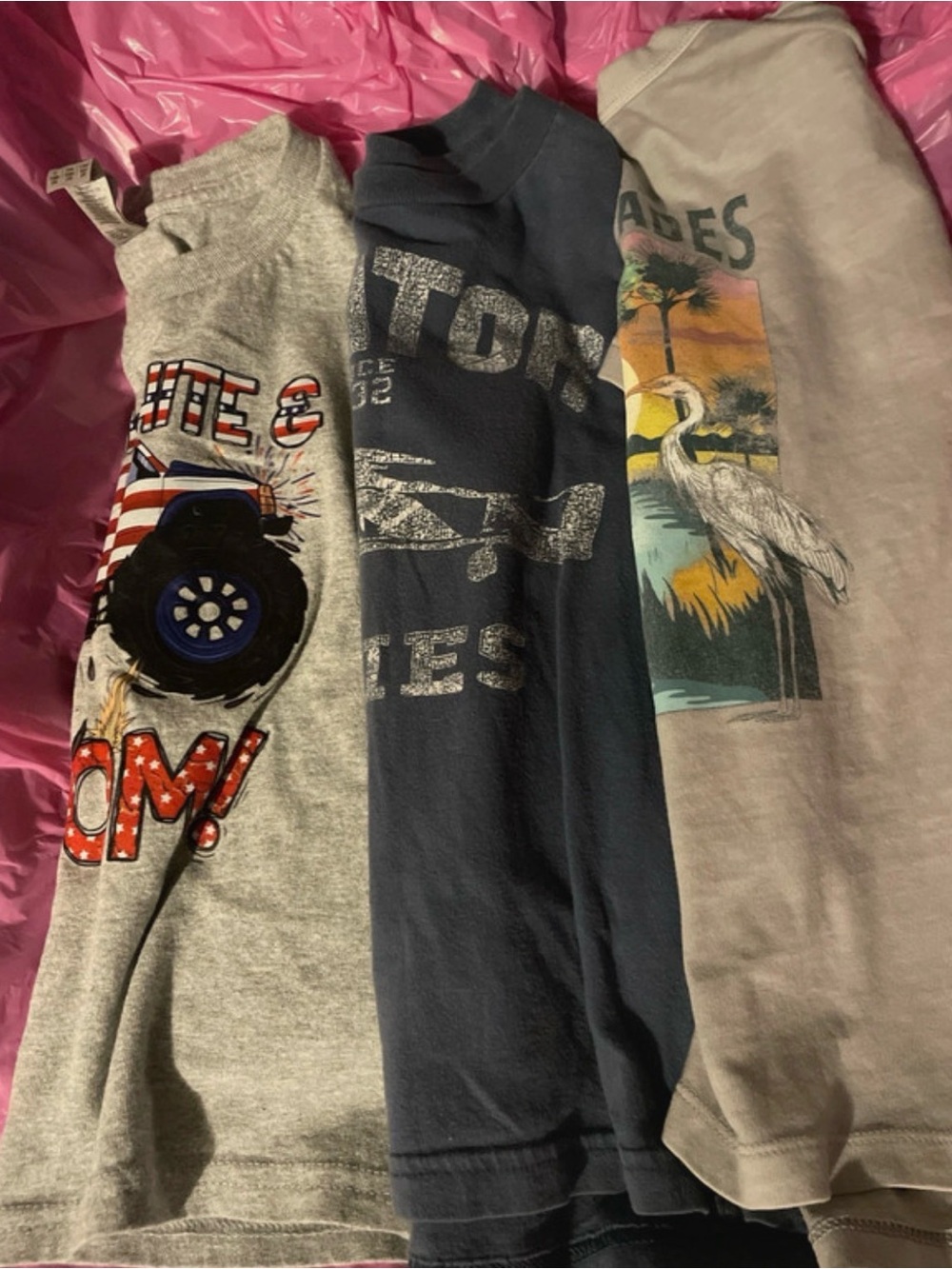 3 shirts